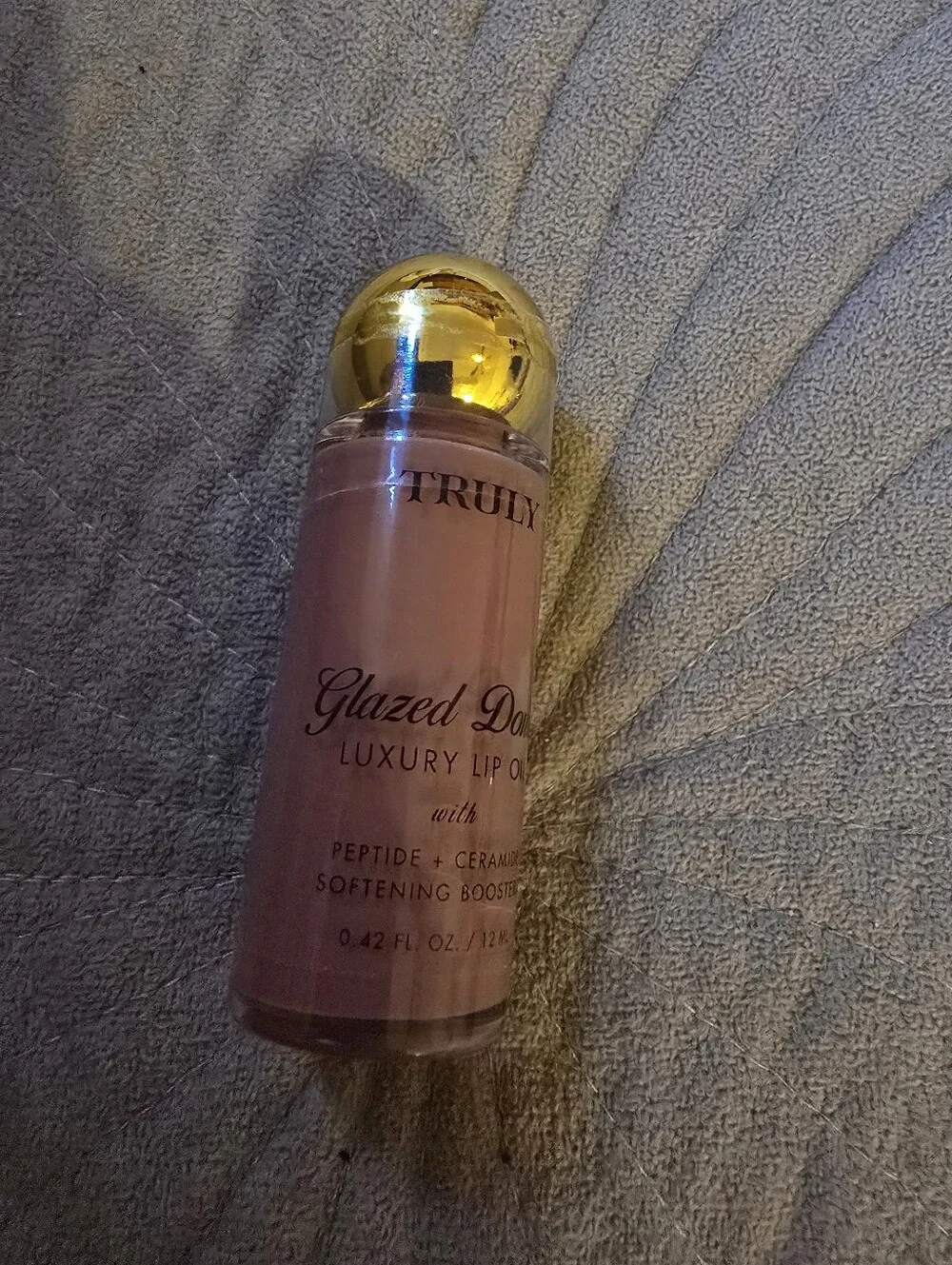 New TRULY Glazed Donut Luxury Lip Oil 12 Ml